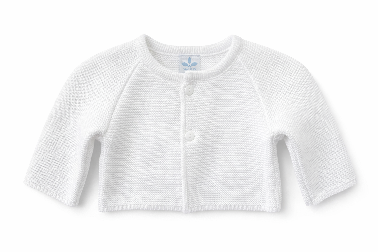 Sardon 26Ma-252 KNITTED JACKET White