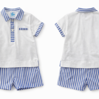 Sardon 26Cb-504 2/P SETSHIRT SHORT Blue