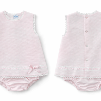 Sardon 26Ab-67 DRESS + MATCH BLOOMERS Pink