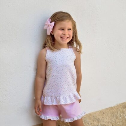 Rapife 4251S26 TOP AND SHORT Pink