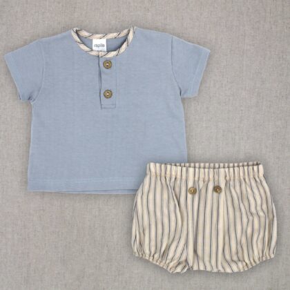 Rapife 5214C26 TSHIRT AND BLOOMERS Blue