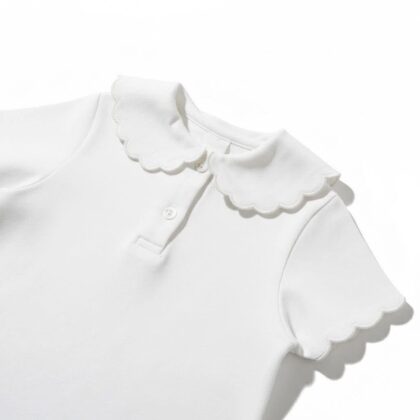 Love & Learn Polo Top POLO TOP White