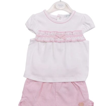 Mintini Mb7175a TOP & SHORT Pink