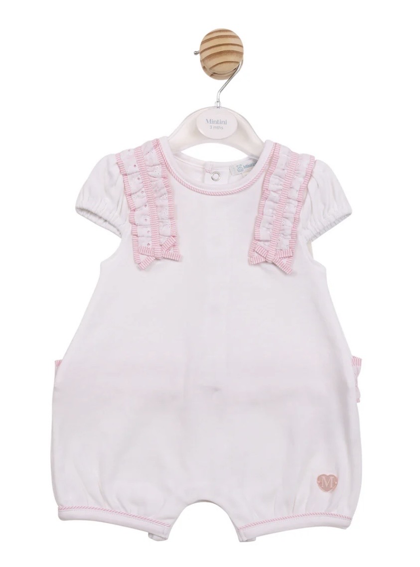 Mintini Mb7168 ROMPER Pink