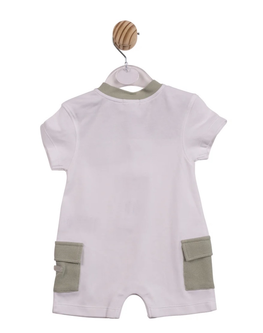 Mintini Mb6973 ROMPER Sage