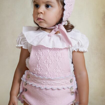 Rahigo 26199 ROMPER AND BLOUSE Pink