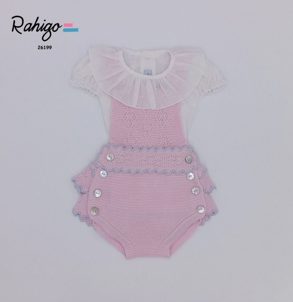 Rahigo 26199 ROMPER AND BLOUSE Pink - Image 3